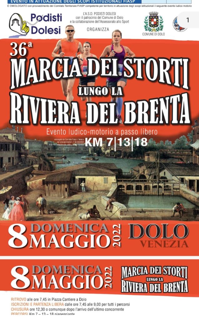 8 MAGGIO: GITA ALLA MARCIA DEI STORTI